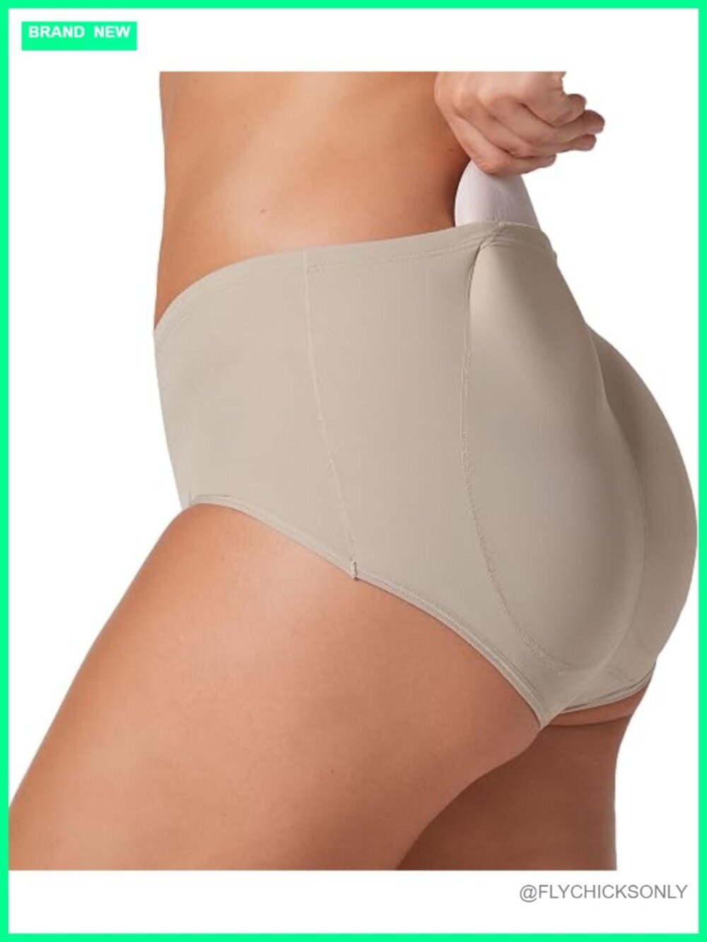 Butt Lifting Shapewear Panties with Removable Pads Shaper Shorts